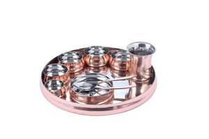 Findking — Set traditionnel thia en acier inoxydable et lune en cuivre, ensemble traditionnel, en cuivre pur, en soldes - Product Image 5