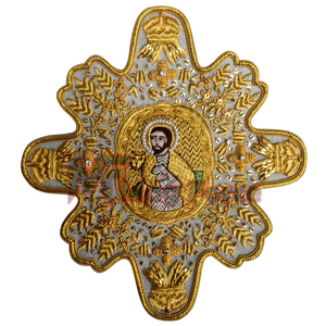 Croix de broderie personnalisée OEM Custom Bullion Croix de broderie faite à la main - Product Image 1