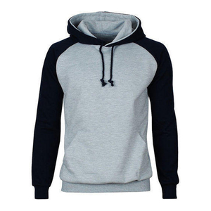 Abrigo de invierno informal de talla grande para hombre, capucha gruesa de lana, técnica de lavado antiarrugas, chándal grueso cálido, Sudadera con capucha sólida - Product Image 4