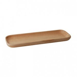 Plateau de service en bambou naturel de haute qualité avec logo et dimensions personnalisés, certifié CE/EU, marque indienne Samovar, pour usage domestique et hôtelier - Product Image 4