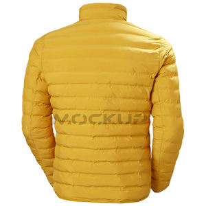 Manteau matelassé pour hommes, veste de base, solide et décontractée, matelassé - Product Image 5
