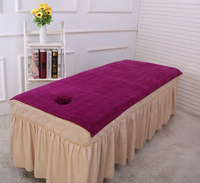 Serviette de bain avec logo personnalisé, serviette en microfibre, pour salon de beauté, lit de massage, vente en gros, pièces