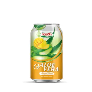 330ml NAWON Aloe Vera Drink Vietnam Mango Flavor Best Healthy Juice Drink Wholesale Price Beverage Manufacturer