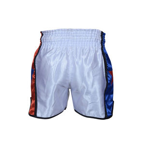 Service OEM, shorts de MMA et de Muay Thai de qualité supérieure personnalisés - Matière satinée, impression de logo personnalisée, fabriqué au Pakistan - Product Image 2