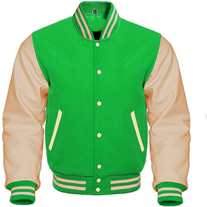 Women's Eco-Friendly <b>Button</b> Closure Full Sleeve Stand Collar Jacket Sublimated Letterman Design Winter Breathable Custom Color - Product Image 4