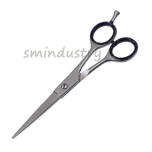 Ciseaux de barbier professionnels vente en gros, 1 pièce, en acier inoxydable 440C, avec repose-doigt réglable (SC03) - Product Image 5