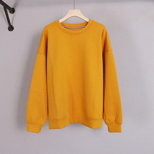 Sudadera con capucha y cuello redondo de rizo, nueva moda, nueva moda, personalizada, sin capucha - Product Image 5