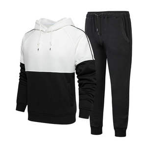 Unisex Custom Oversized Heavyweight Sweatshirt <b>and</b> Jogger Set Casual Track <b>Suit</b> for Active Bottoms Washed Style - Product Image 1