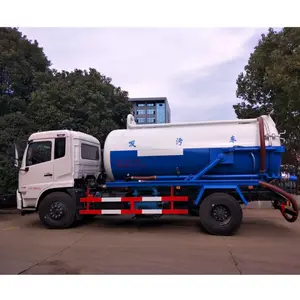 Fabrik Direkt Verkauf DONGFENG Tianjin 12 Kubikmeter Abwasser Saug Lkw