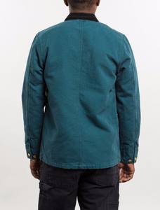 Veste d'hiver imperméable sur mesure de qualité supérieure, col montant, tissu en toile, fermeture à boutons en corne, coque en coton, toutes tailles et couleurs - Product Image 5