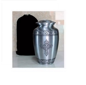 Urne de crémation en aluminium, aigle avec drapeau américain, en émail, meilleure vente, qualité supérieure - Product Image 6