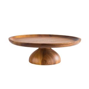 ขาตั้งเค้กไม้ขนาดพรีเมี่ยมคุณภาพสูง ขาตั้งเค้กขายส่งแฮนด์เมด ขาตั้งเค้กทรงกลมดีไซน์เนอร์ที่ไม่ซ้ําใคร ขาตั้งเค้กไม้แฟนซี - Product Image 3