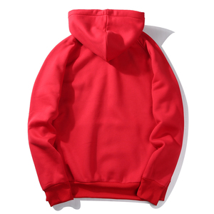 Sudadera con capucha cálida de invierno con cremallera completa de algodón 100% de alta calidad para hombre con logotipo personalizado de estilo francés impreso teñido liso - Product Image 2