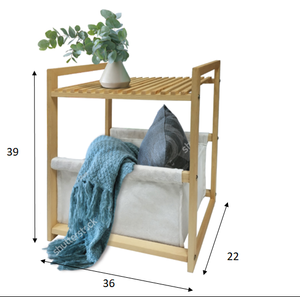 BRAND NEW TURDY MULTIFUNCTION <b>STORAGE</b> WITH CATCH ALL SOLID WOODEN <b>STORAGE</b> - Product Image 2