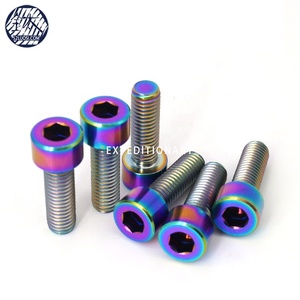 Din912 Anodized Cầu Vồng Màu Titan Bolt Và Vít M6 <span class=keywords><strong>M7</strong></span> M8 - Product Image 4