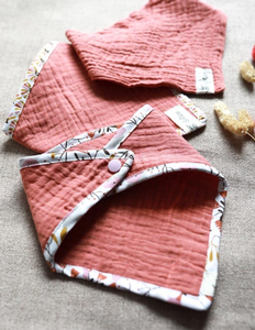 ผ้ากันเปื้อนผ้าฝ้ายสำหรับเด็กทารก,ดีไซน์ใหม่สีและขนาดที่กำหนดเอง - Product Image 2