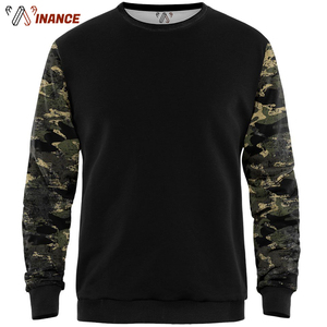 Custom Printed Fleece <b>Crewneck</b> Sweatshirt Size XS Winter Season Anti-Shrink Fabric 3D Puff Digital Embossed Printing ODM Supply - Product Image 5