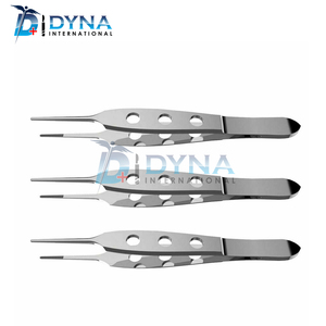 Bishop-Harmon Straight Forceps Serrated Eye Ophthalmic Surgical Instruments - Product Image 3