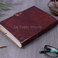 Vente en gros de carnets de notes rechargeables A5 en cuir avec fermoir et imprimé dragon