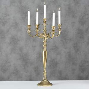 Chandelier en Aluminium et argent, chandelier en cristal - Product Image 1