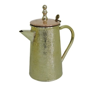 Théière en métal de qualité supérieure, classique, élégante, fabriquée à la main, vente en gros, cafetière, dernière arrivée, pot en métal indien élégant, pot arabe - Product Image 5
