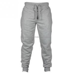 Pantalon éponge française 100% coton pour hommes, survêtement hip hop à taille élastique, coupe et couture, pour jogging et entraînement, vente en gros - Product Image 2