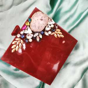 Pochette moderne à motif rayé pour femmes, dernière conception, fermeture à glissière, sac de grande capacité à la mode, accessoire de maquillage de voyage - Product Image 1