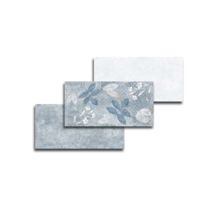 Azulejos de pared impresos digitales de cerámica de 300x600mm de aspecto de cuero resistente compuesto recién lanzado de diseño español para minoristas. - Product Image 1