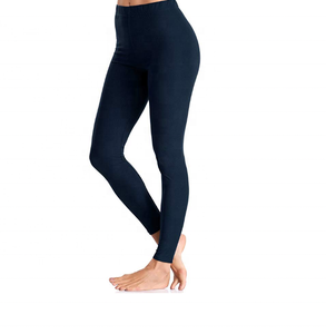 2023 femmes sans couture coton respirant Yoga Leggings taille Logo tricoté tissu prix de gros - Product Image 5