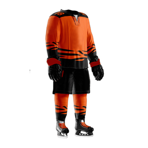 Uniformes de Hockey sobre Hielo Personalizados con Logotipo de Equipo de la Mejor Calidad, Servicio OEM, Ropa Deportiva para Hombre, 100% Poliéster - Product Image 6