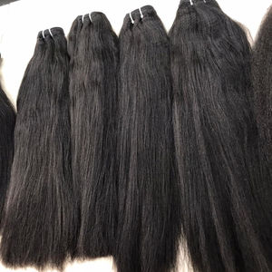 Extension Yaki naturel lisse — queen beauty, 90cm, tissage sur trame, haute qualité, mèches de cheveux humains - Product Image 1