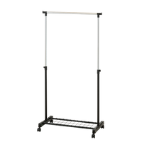 Porte-vêtements réglable pour la maison, meuble de rangement en fer, porte-manteau extensible en métal pour salon, vente en gros, moderne, Taïwan