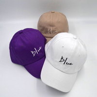 Sombreros de papá personalizables de 6 paneles Logotipo bordado 3D Diseño deportivo Tu propia gorra de béisbol Cierre de hebilla de metal Sombreros personalizados