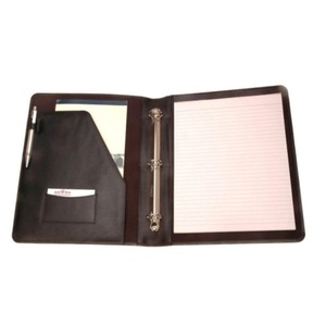 Excellent Quality Handmade PU <b>Leather</b> 3 Ring <b>Binder</b> - Product Image 1