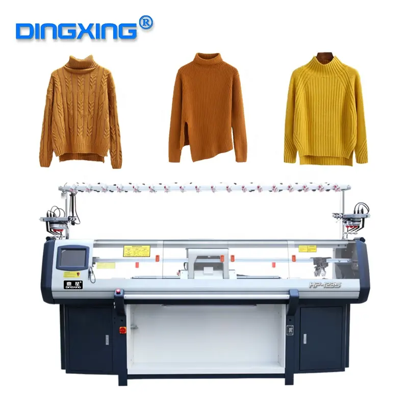 7G ev örgü makinesi tekstil makineleri kazak jakarlı yeni ürünler manuel örgü