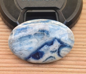 Scheelite Cabochon High Quality Turkish Blue Scheelite Gemstone Cabochon Top Quality Blue Rhodochrosite Gemstone Lapis Lace - Product Image 5