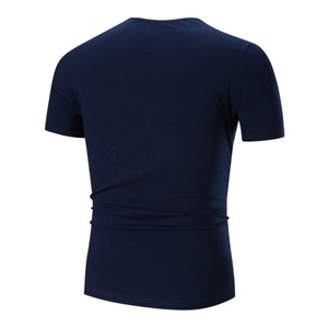 Camiseta de manga corta personalizada para hombres, camisa de diseño de marca a granel, usos promocional, venta al por mayor, de Albania - Product Image 2