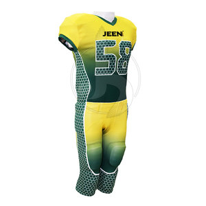 Uniforme de fútbol americano para jóvenes, diseño cómodo y elástico, el mejor precio, con servicio OEM disponible - Product Image 3