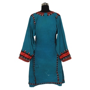 BDR042 Réel Vintage Brodé Kuchi Fait À La Main Robe Bohème Unique Robe Vintage À La Main Bohème Banjara Baluchi Robe - Product Image 2