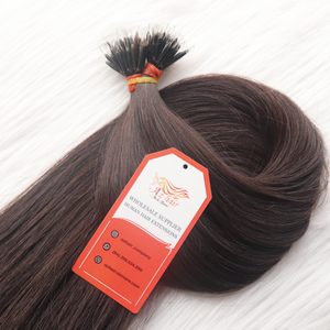 Extensiones de Cabello Humano Virgen Remy de Primera Calidad 12A con Punta Nano, Color # Cabello Vietnamita 2C con Cutículas Alineadas 100g AZ Hair Vietnam - Product Image 2