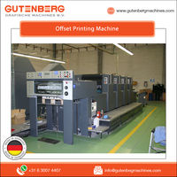 Máquina de impresión Offset usada multicolor, calidad de exportación, gran oferta, último diseño