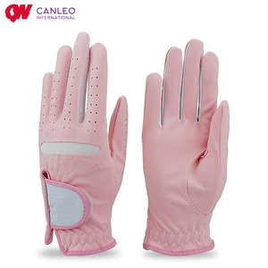 Canlion — gants de Golf pour femmes, rose, Micro Fiber souple, respirant, antidérapant, gauche et droite, sport - Product Image 5