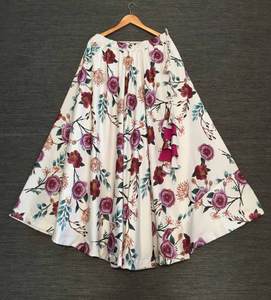 A granel Lahenga Choli diseñador Georgette bordado secuencia trabajo Festival desgaste precio al por mayor Ropa Étnica Surat étnico - Product Image 2