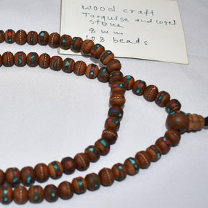 Necklace Meditation Yes Tibetan <b>Wood</b> <b>Beads</b> Luxury Single Household Products Home Storage & Organization Traditional NP HWH-M5 - Product Image 1