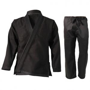 Kimono de Jiu-Jitsu Brasileño Negro, Uniforme de Jiu-Jitsu Brasileño de Alta Calidad Hecho a Medida - Product Image 1