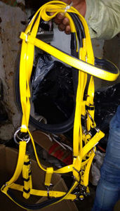 VENDRE PVC Bleu cheval ENDURANCE Bride EN DOLLAR 8 TAILLE pleine épi Shetland - Product Image 4