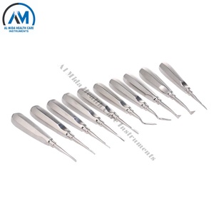 Al Mida Manual Dental Root Elevator 10PCs Instrumentos quirúrgicos de acero inoxidable para procedimientos dentales - Product Image 6