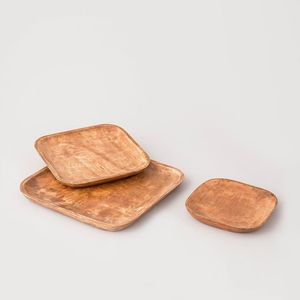 Plateau de service en marbre de luxe Rectangle avec poignée en corde de haute qualité, vente en gros d'usine - Product Image 5