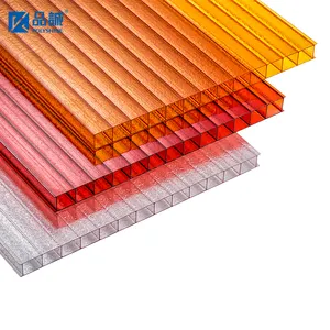 8mm Durable En Plastique Feuilles de Polycarbonate Feuille De Toiture