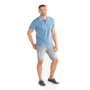 T-shirt à manches longues en coton pour homme, couleur noire, short en Polyester, Logo personnalisé, broderie ou vente - Product Image 2